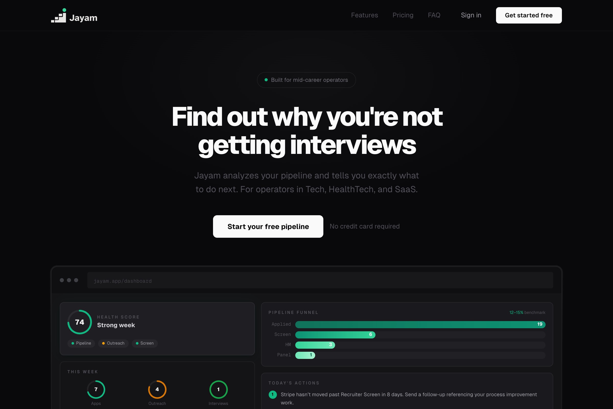 Jayam app screenshot